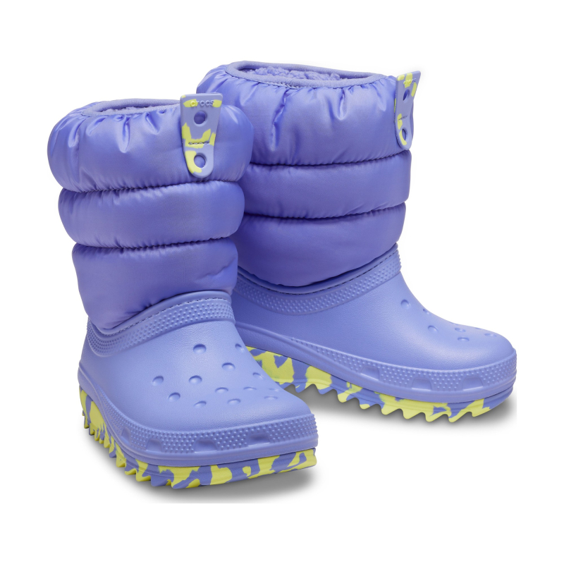 Crocs™ Classic Neo Puff Boot Kid's 207683 Digital Violet