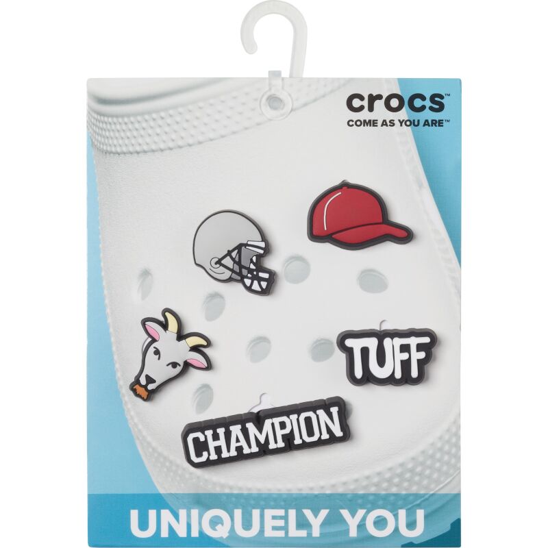 Crocs™ Jibbitz Champion Sandal Backer 5-Pack 