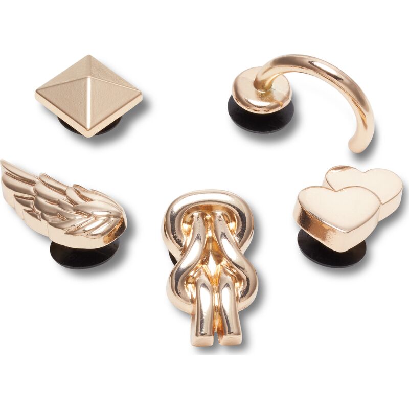 Crocs™ Jibbitz Elevated Gold Gurl 5 Pack 