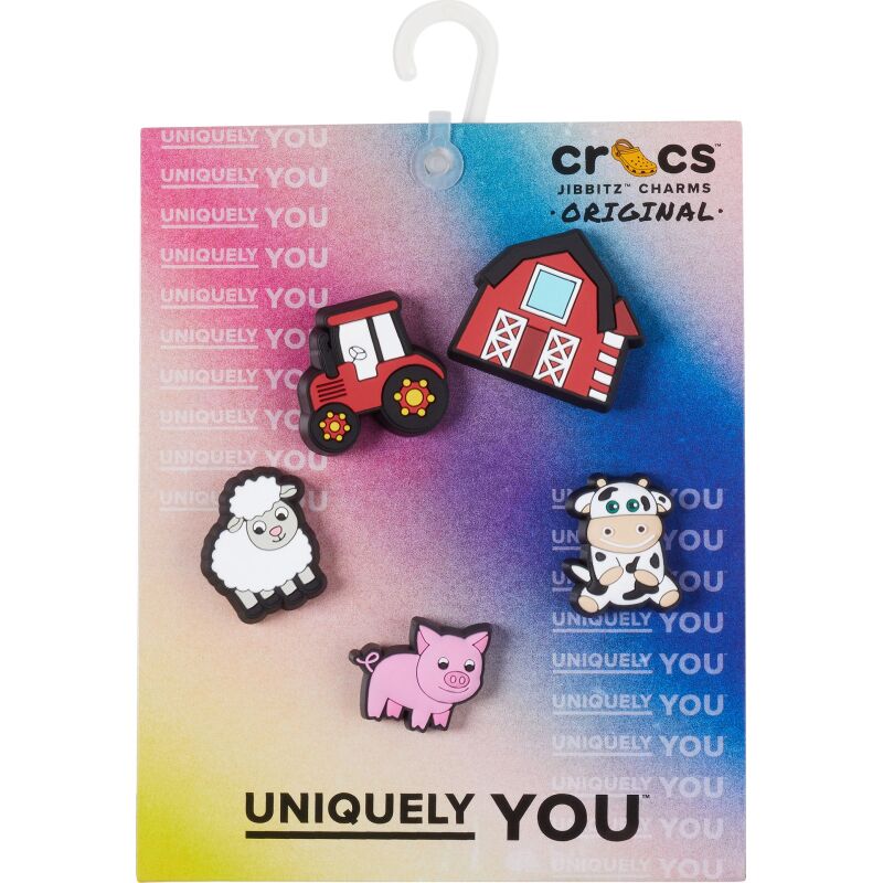 Crocs™ Jibbitz Cutesey Farm Animal 5 Pack Multi