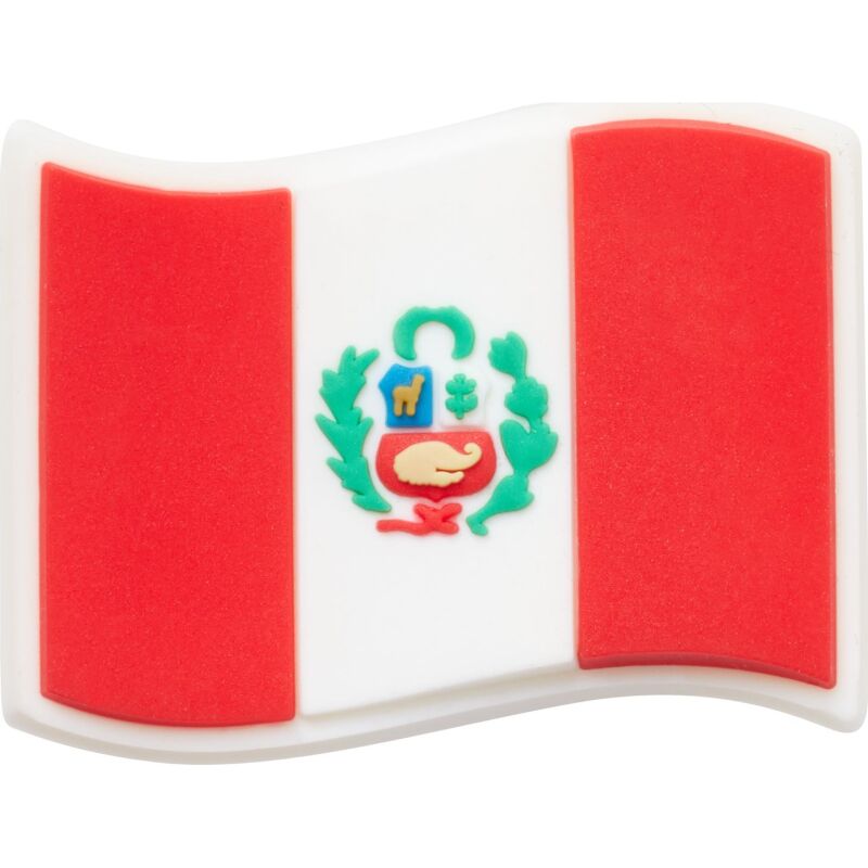 Crocs™ Jibbitz Large Peru Flag 