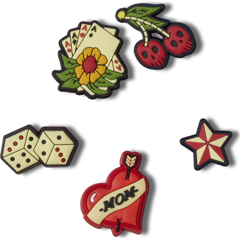 Crocs™ Jibbitz Old School Tattoo 5 Pack 