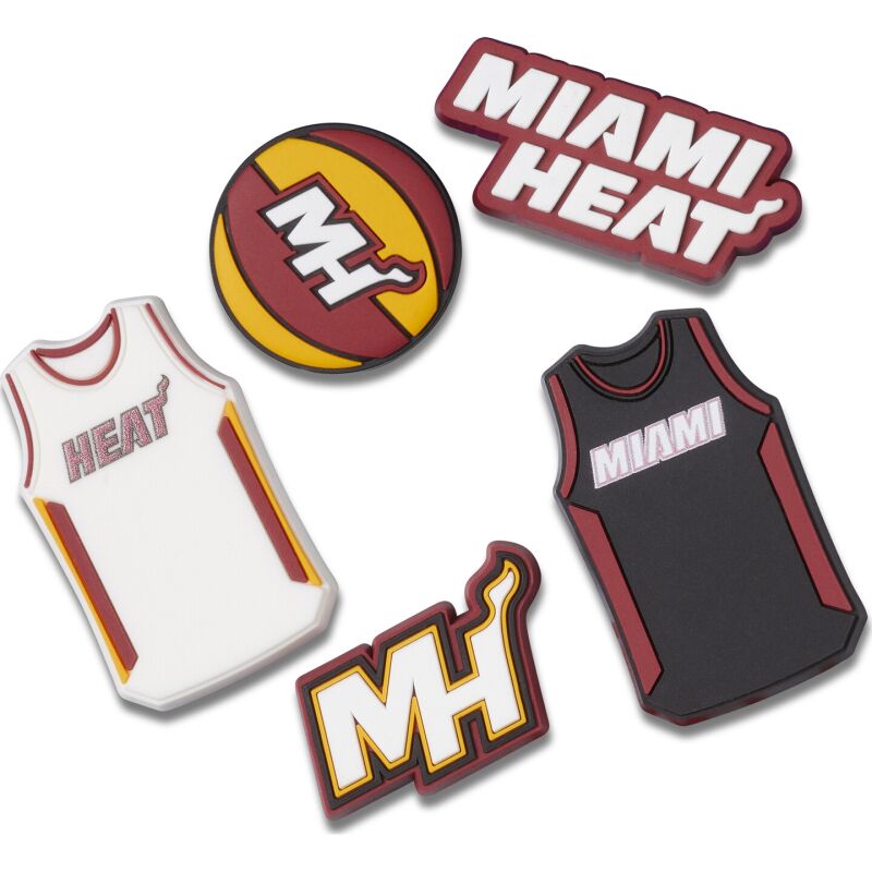 Crocs™ Jibbitz Nba Miami Heat 5 Pack 
