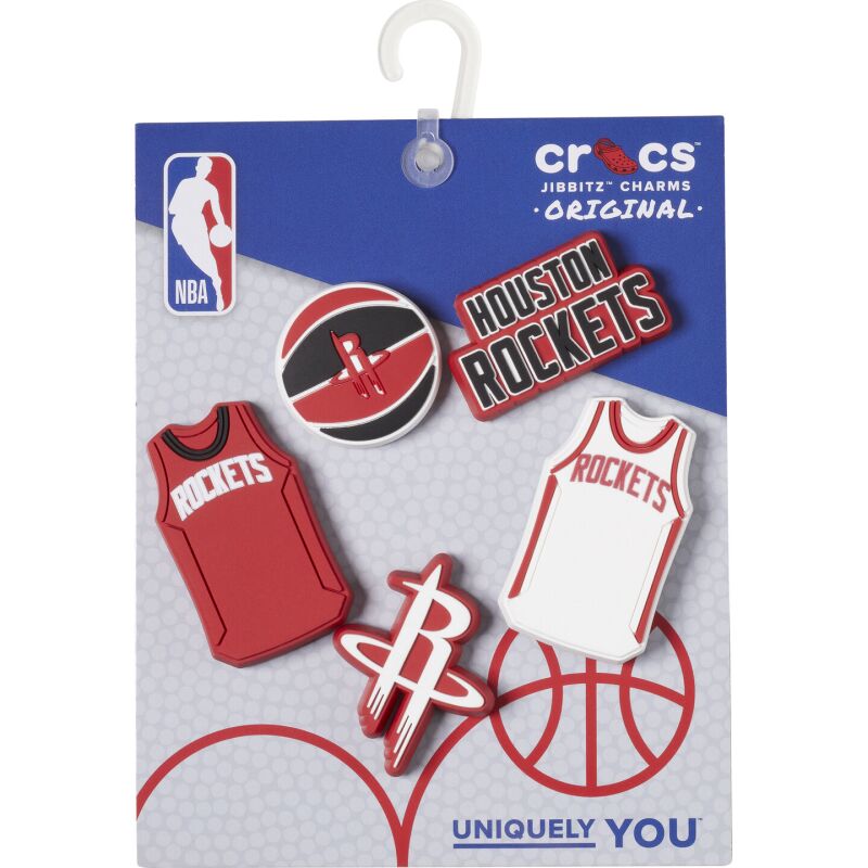 Crocs™ Jibbitz Nba Houston Rockets 5 Pack 