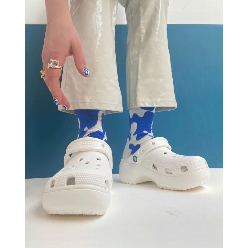 Crocs™ Classic Platform Clog Women's White