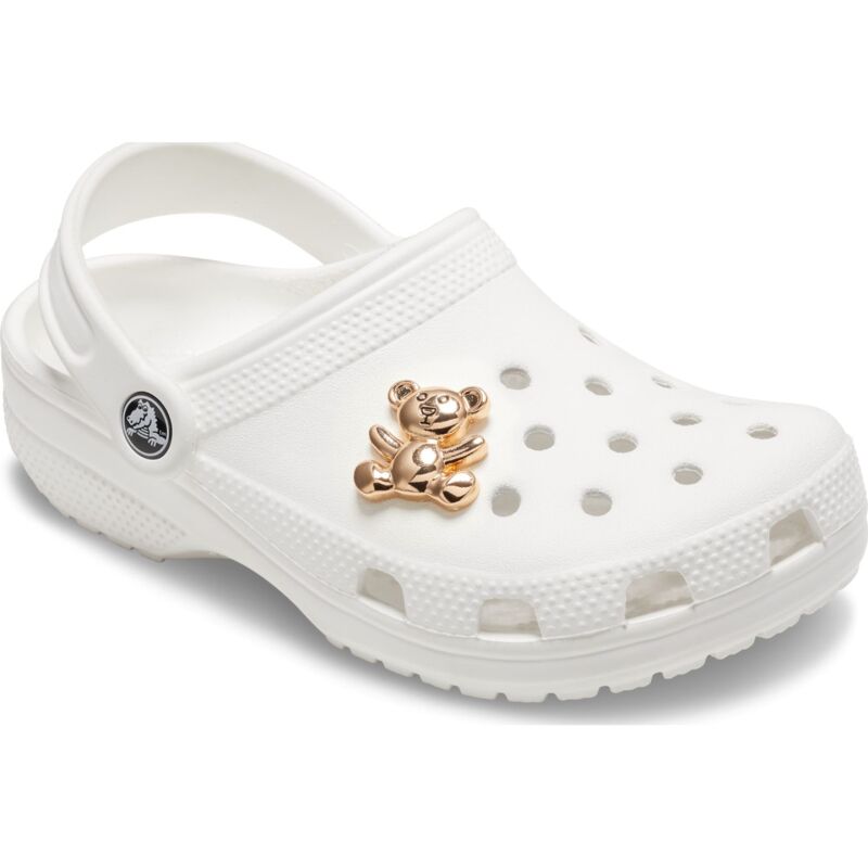 Crocs™ Jibbitz Gold Teddy Bear Multi