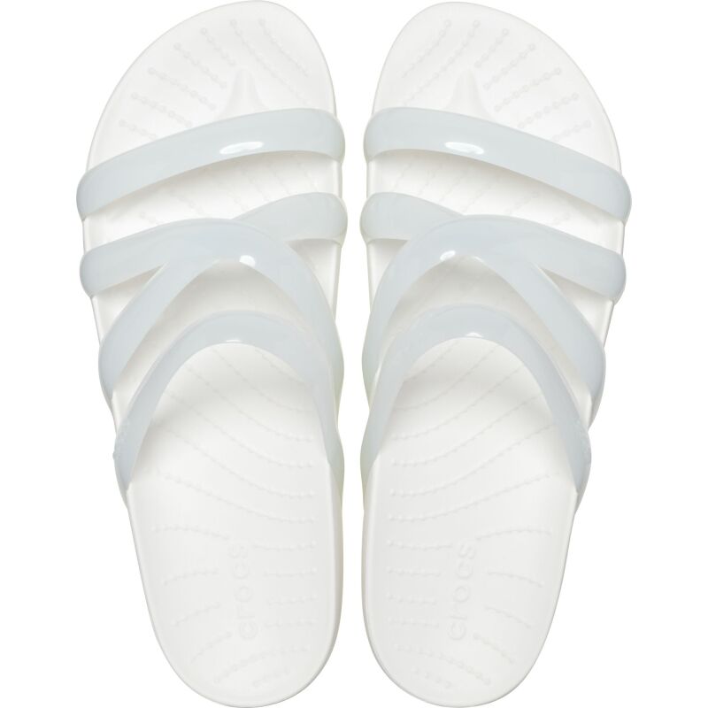 Crocs™ Splash Glossy Strappy White
