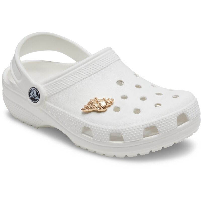 Crocs™ Jibbitz Gold Sea Shell 