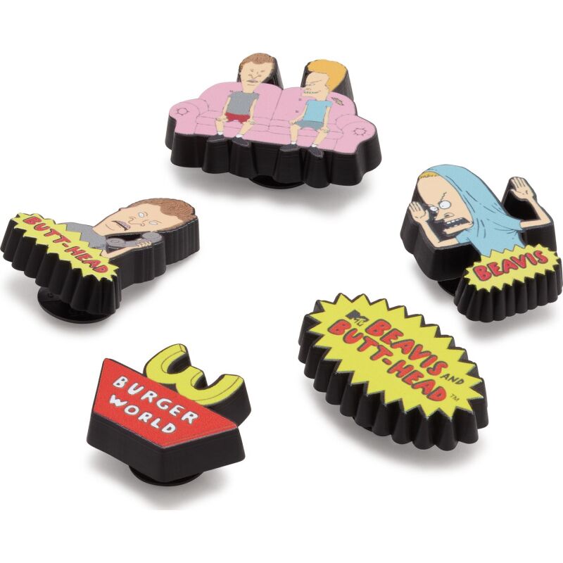 Crocs™ Jibbitz Beavis and Butthead 5 Pack Multi