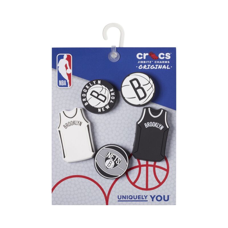 Crocs™ Jibbitz Nba Brooklyn Nets 5 Pack 
