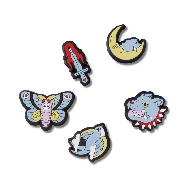 Crocs™ Jibbitz Tattooed Retro 5 Pack 