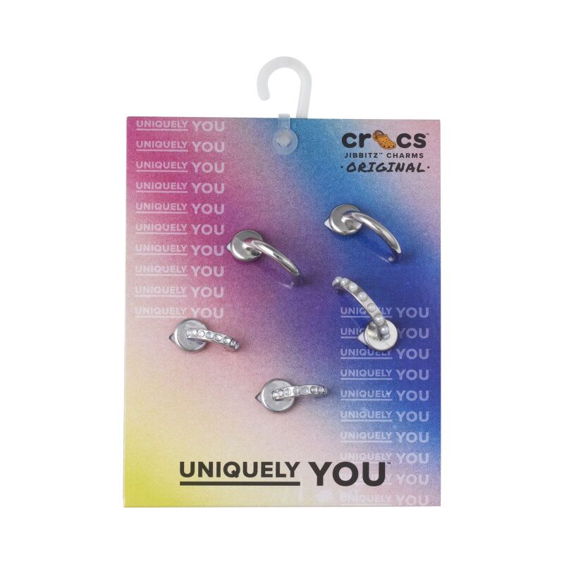 Crocs™ Jibbitz Silver Ring 5 Pack 