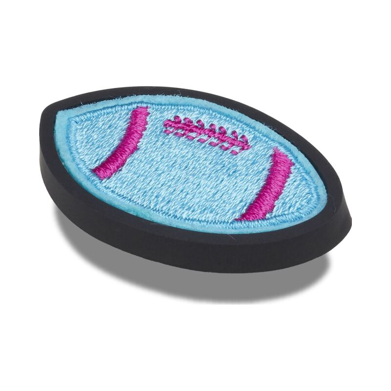 Crocs™ Jibbitz Neon Football Varsity Patch 