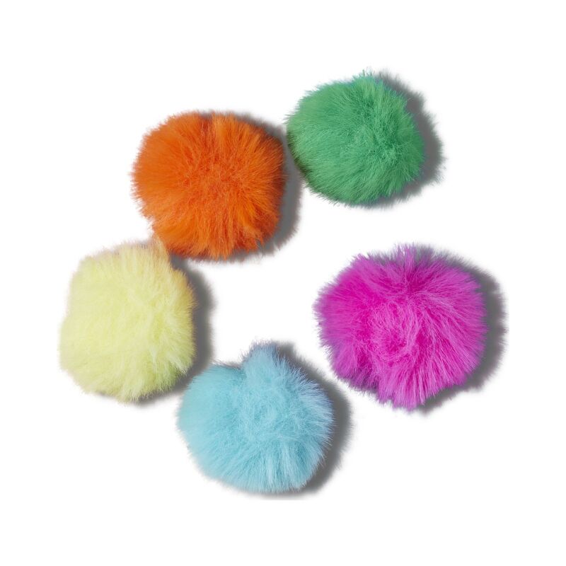Crocs™ Jibbitz 80S Neon Puff Ball 5 Pack 