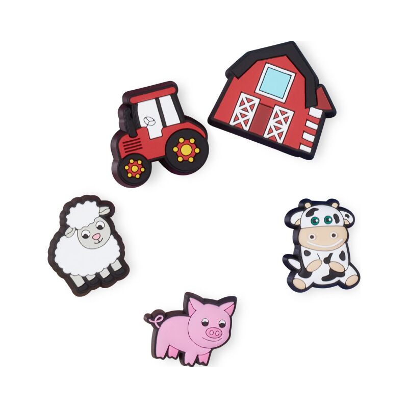 Crocs™ Jibbitz Cutesey Farm Animal 5 Pack Multi