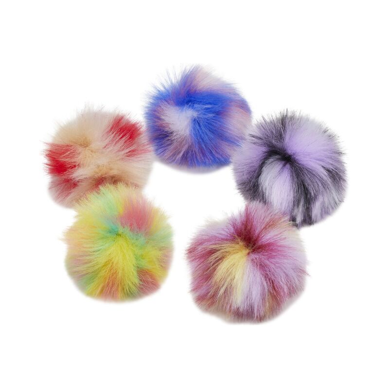 Crocs™ Jibbitz Dyed Puff 5 Pack 