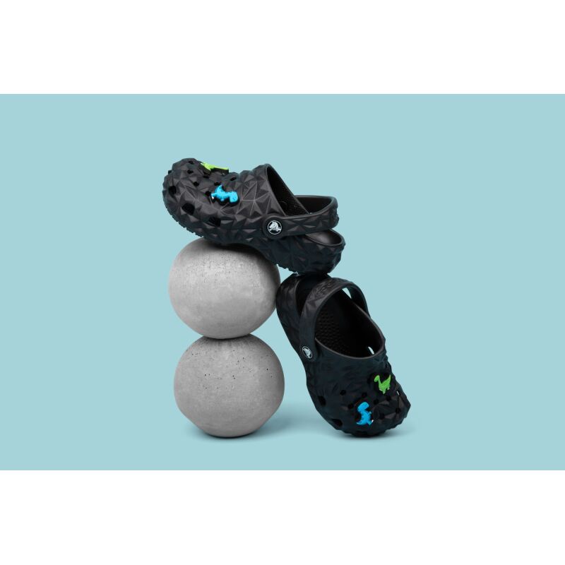 Crocs™ Classic Geometric Clog Kids' Black