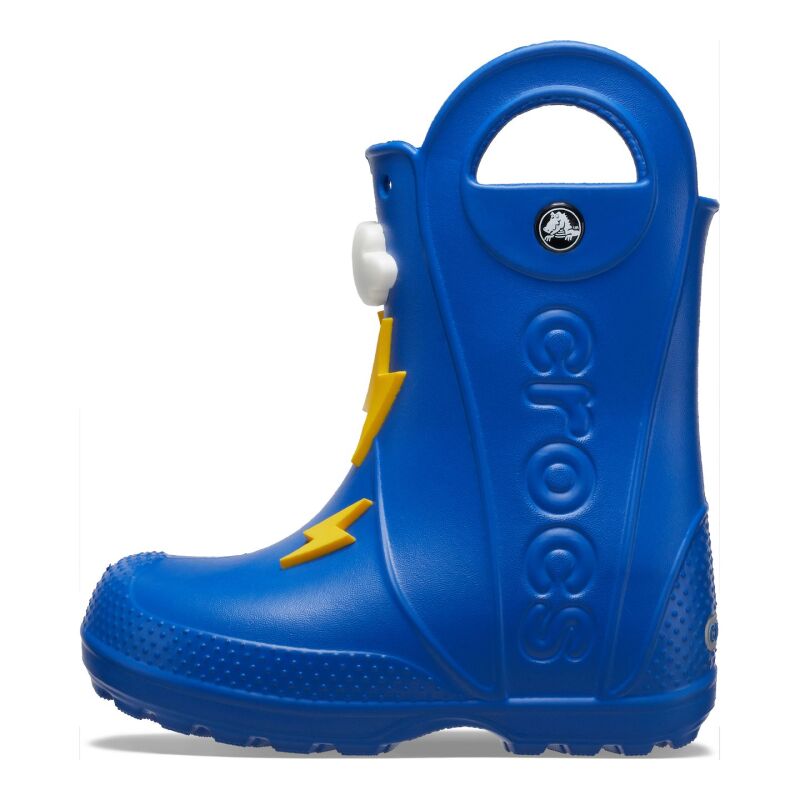 Crocs™ Handle It Lightning Bolt Rain Boot Kids' Blue Bolt