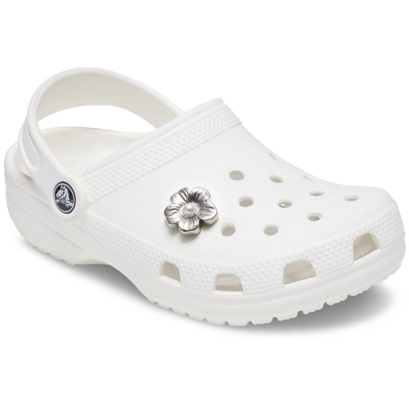 Crocs™ Jibbitz Silver Mnchrm Daisy 2 