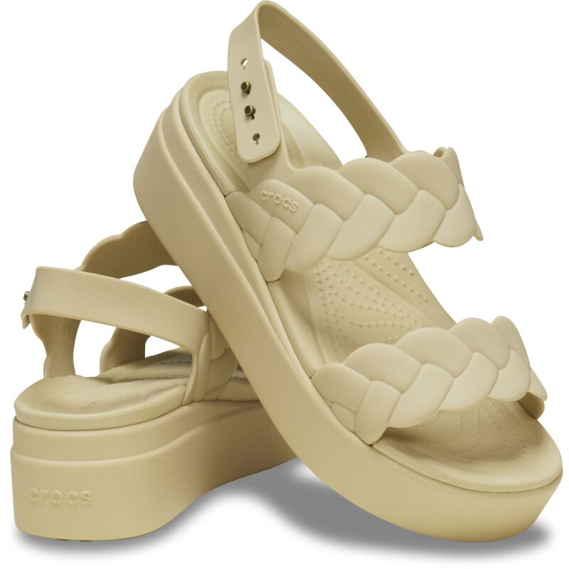 Crocs™ Brooklyn Woven Upper Low Women's Chai
