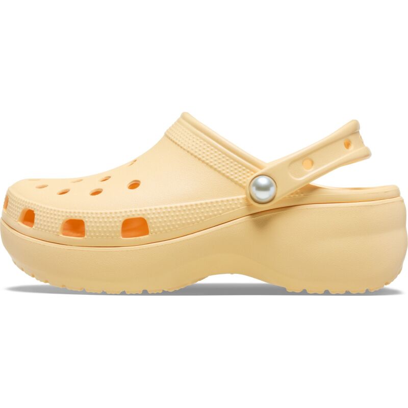 Crocs™ Classic Platform Pearl Clog Golden Hour