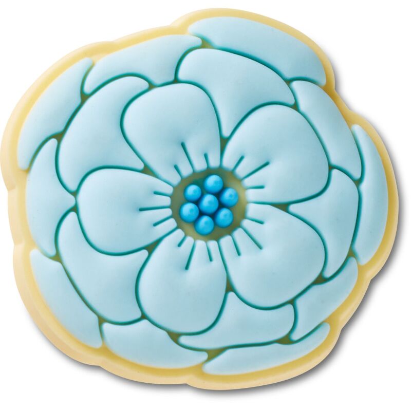 Crocs™ Jibbitz Blue Blooming Flower 