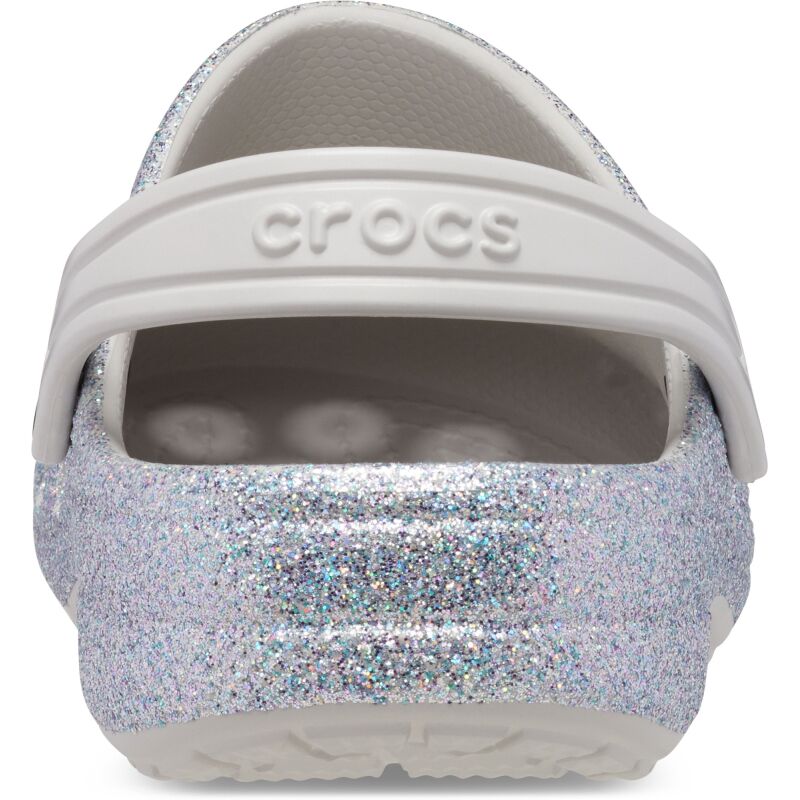 Crocs™ Baya Glitter Clog Kid's 207015 Silver