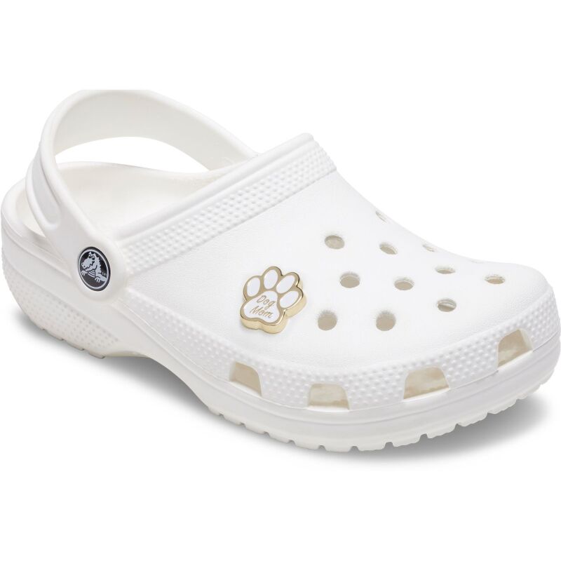 Crocs™ Jibbitz Gold Dog Mom Paw 