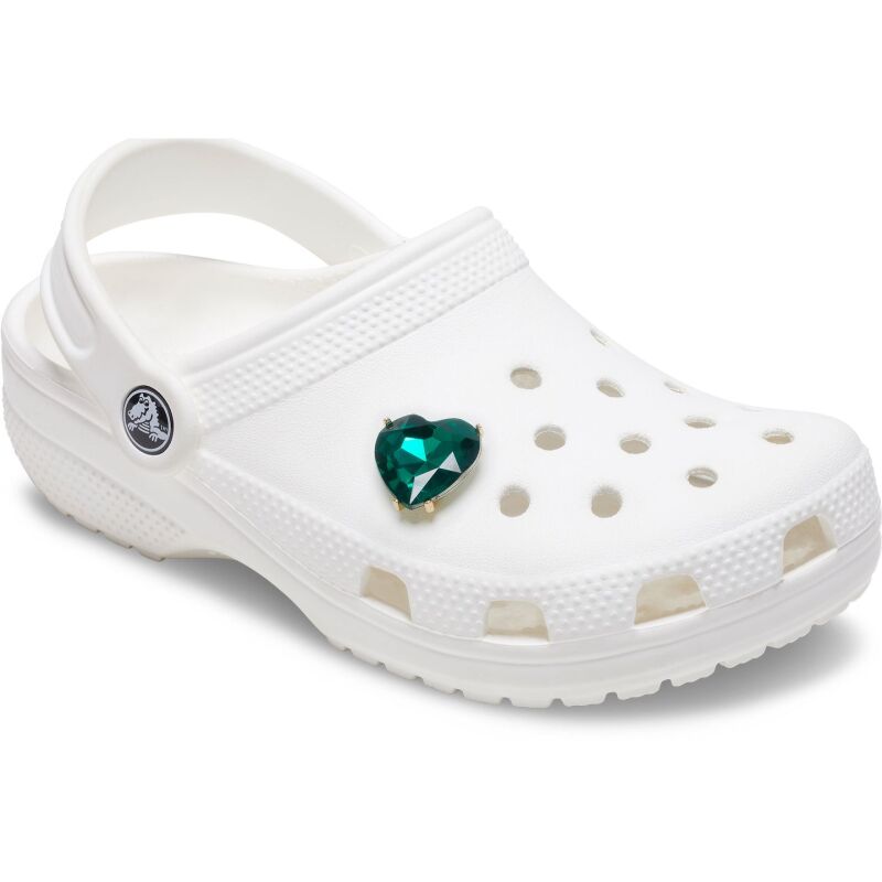 Crocs™ Jibbitz Emerald Heart Gem 