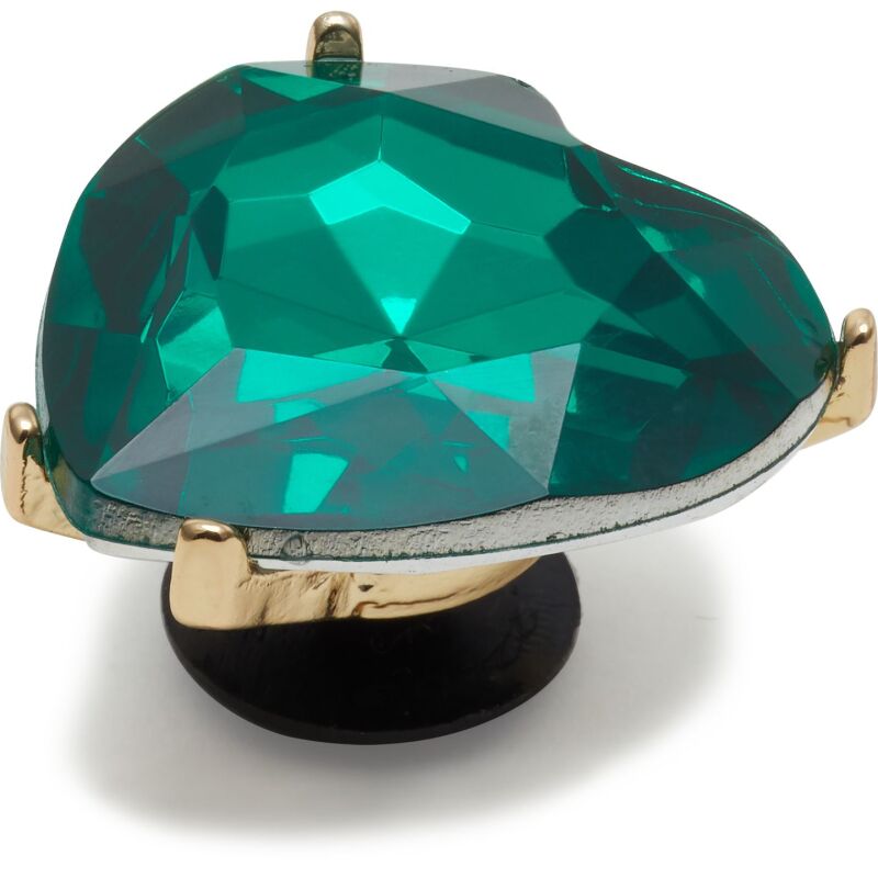 Crocs™ Jibbitz Emerald Heart Gem 