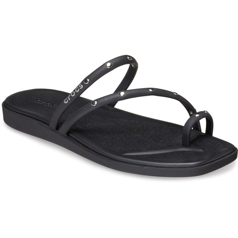 Crocs™ Miami Studded Toe Loop Sandal Black