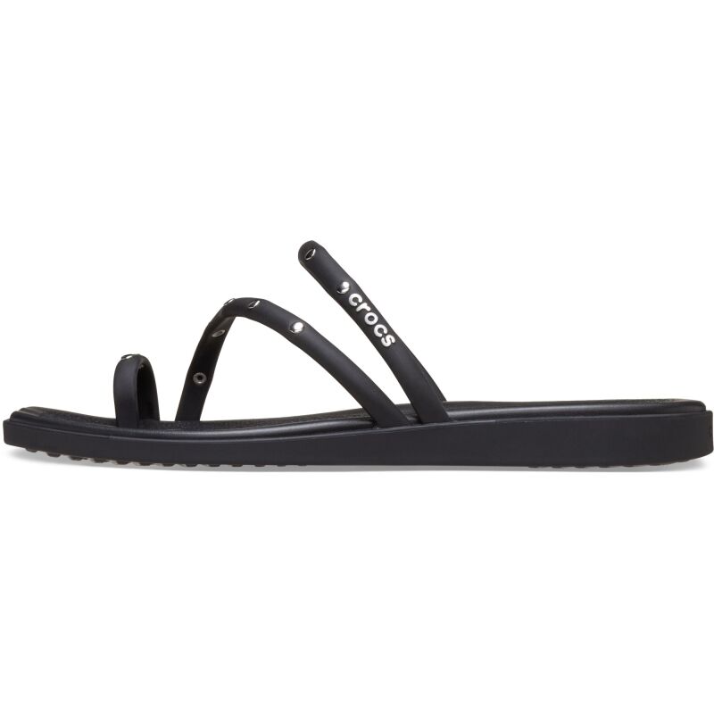 Crocs™ Miami Studded Toe Loop Sandal Black