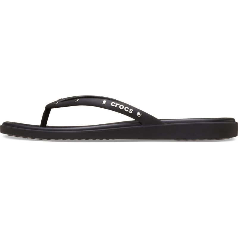 Crocs™ Miami Studded Flip Black
