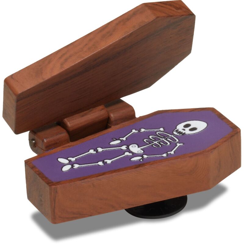 Crocs™ Jibbitz Hinge Spooky Coffin 
