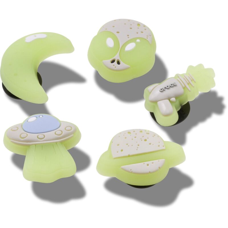 Crocs™ Jibbitz Glow In The Dark Space 5 Pack 