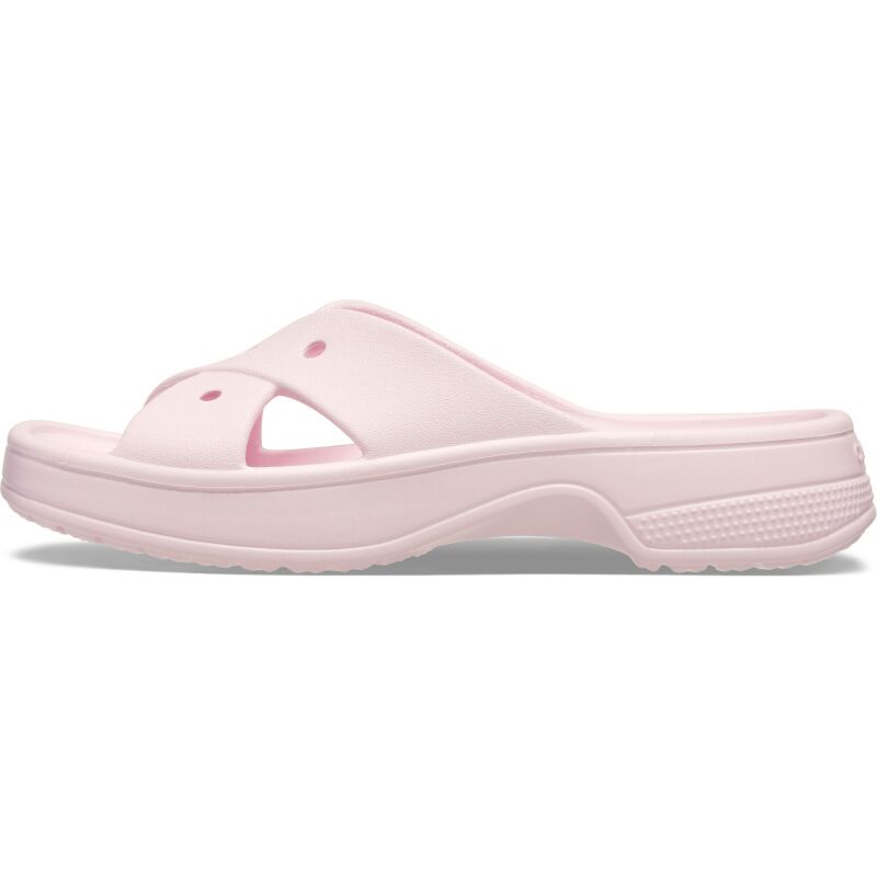 Crocs™ Womens Cross Strap Pink Milk