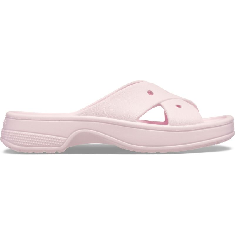 Crocs™ Womens Cross Strap Pink Milk