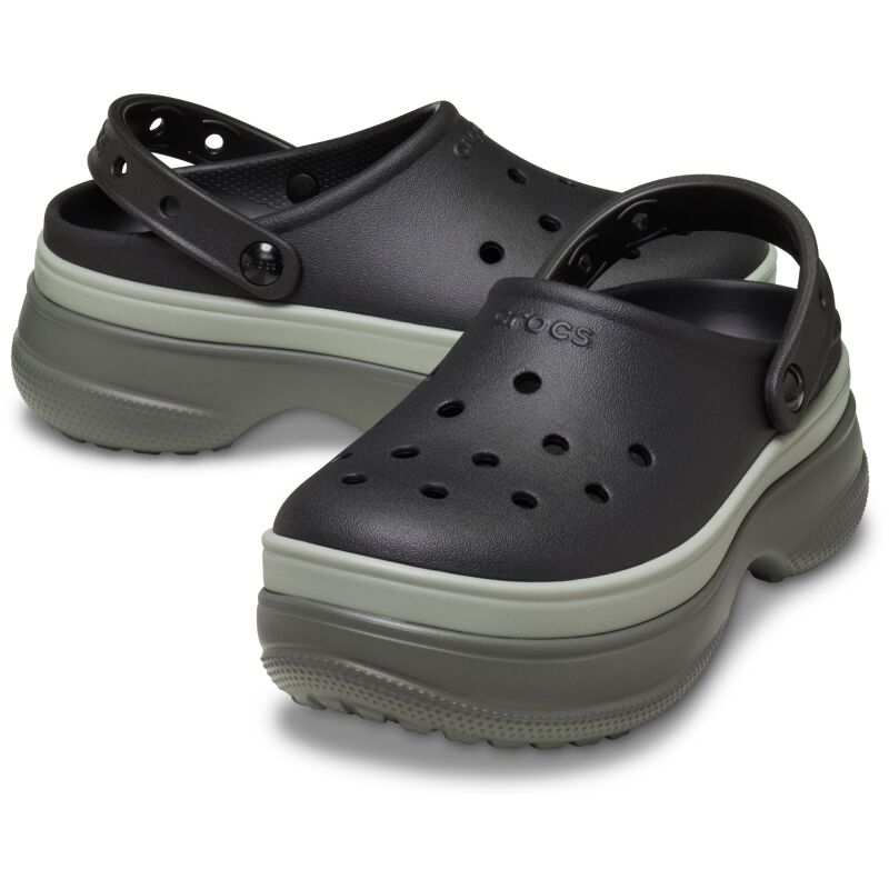 Crocs™ Classic Stacked Clog Black
