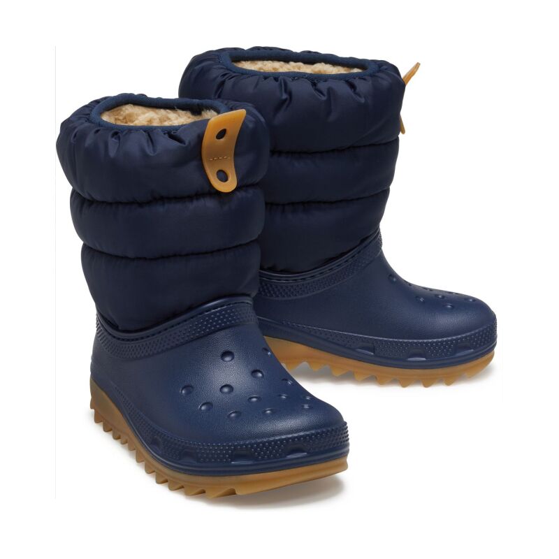Crocs™ Classic Neo Puff Boot Kid's 207684 Navy/Gum