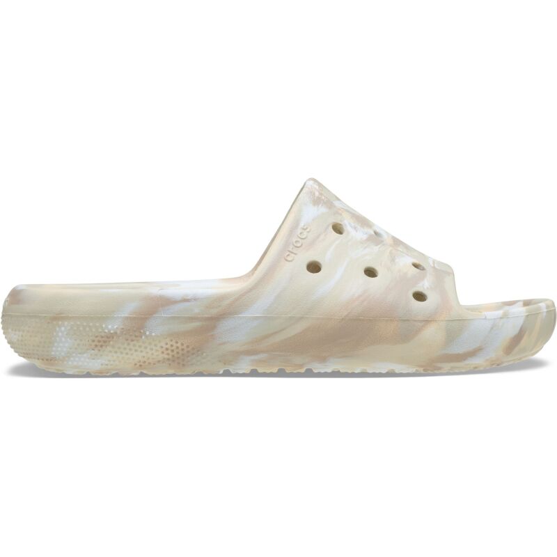 Crocs™ Classic Marbled Slide 2 Bone/Multi