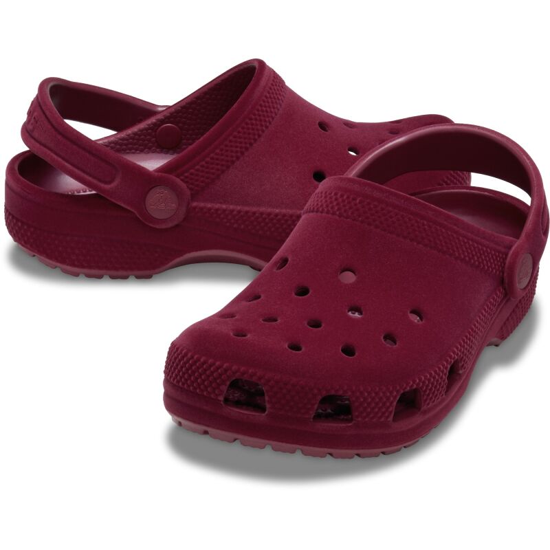 Crocs™ Classic Velvet Clog Kid's Beetroot