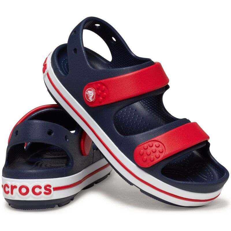 Crocs™ Crocband Cruiser Sandal Navy/Varsity Red