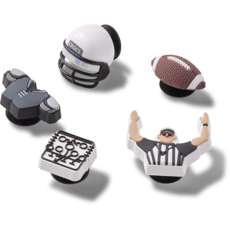 Crocs™ Jibbitz Football Team 5 Pack 