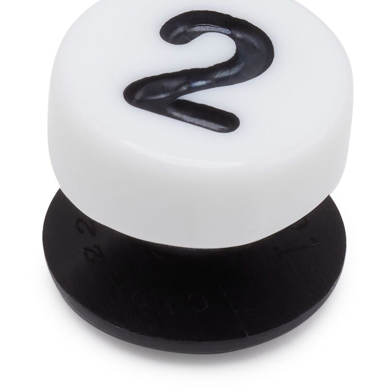 Crocs™ Jibbitz Number Two Tiny Friendship 