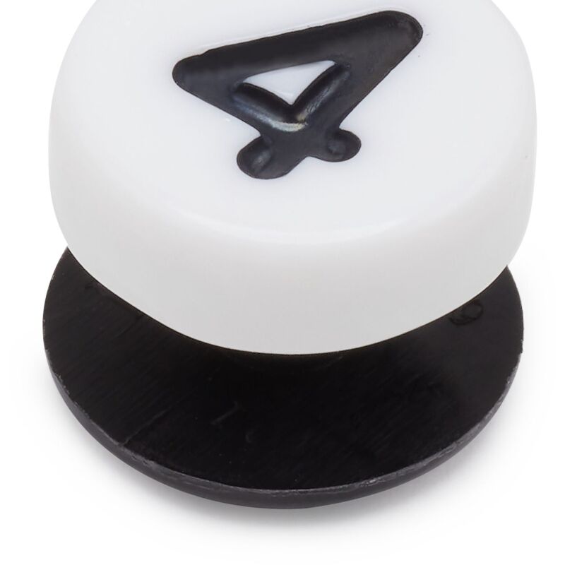 Crocs™ Jibbitz Number Four Tiny Friendship 