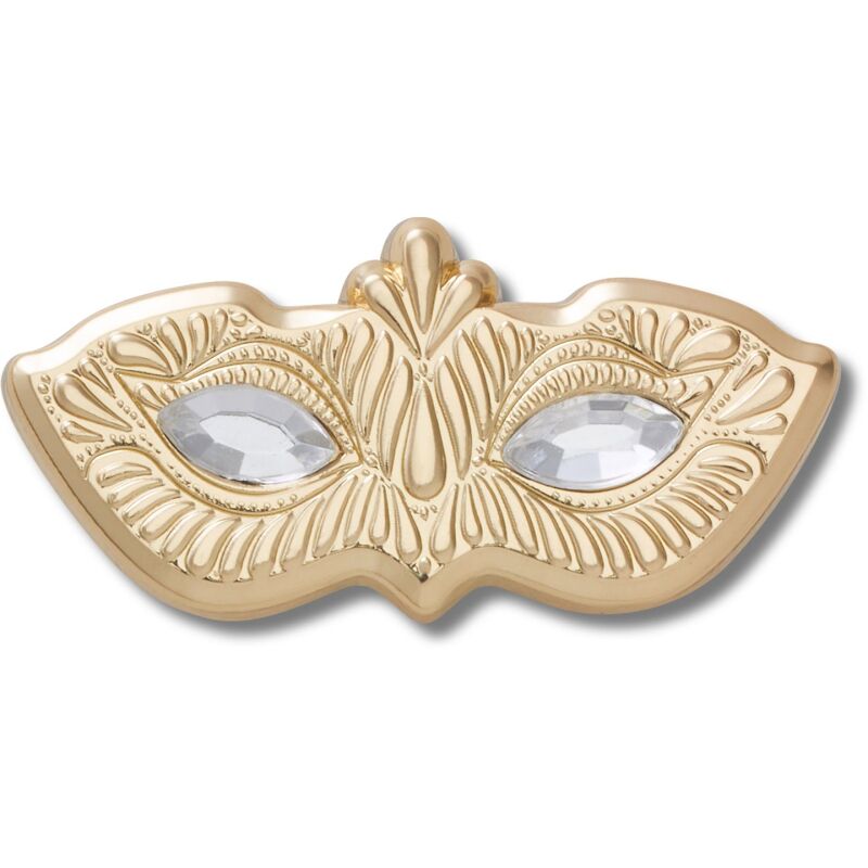 Crocs™ Jibbitz Gold Masquerade Mask 