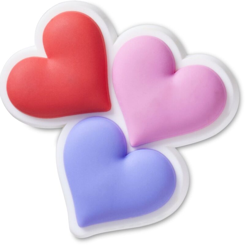Crocs™ Jibbitz Pride Heart Trio 