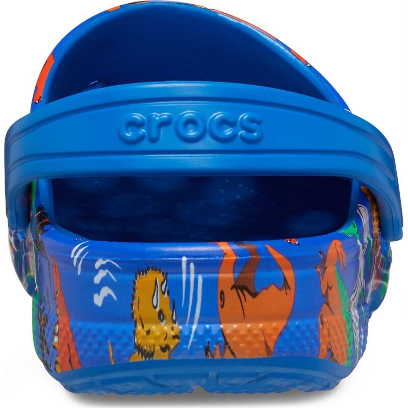Crocs™ Baya Tie Dye Graphic Clog Kid's Bright Cobalt