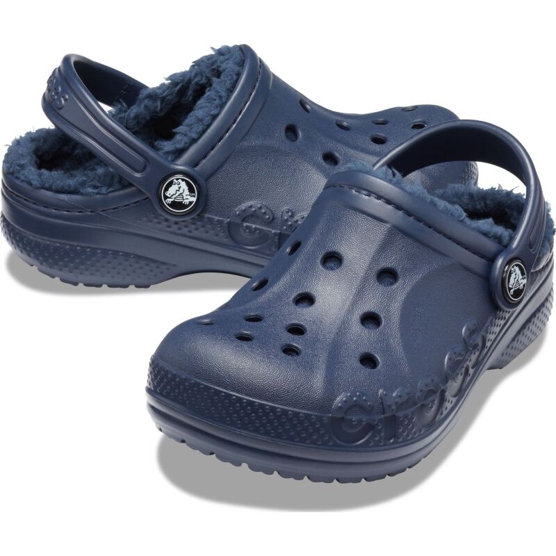 Crocs™ Baya Lined Clog Kid's 207500 Navy/Navy