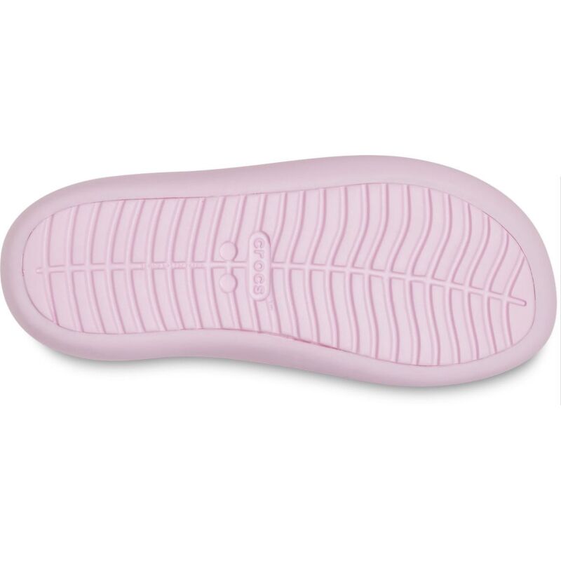 Crocs™ Brooklyn Bow Mary Jane Flat Ballerina Pink